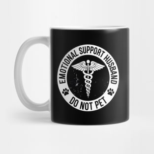 Emotional-Support-Husband-Do-Not-Pet Mug